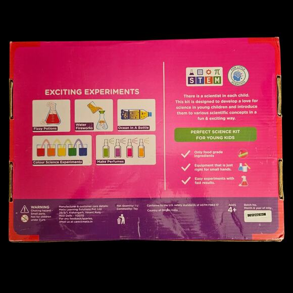 Doctor Jupiter Girls’ First Science Kit STEM Experiments for Kids Ages 4–8 - Picture 2 of 9